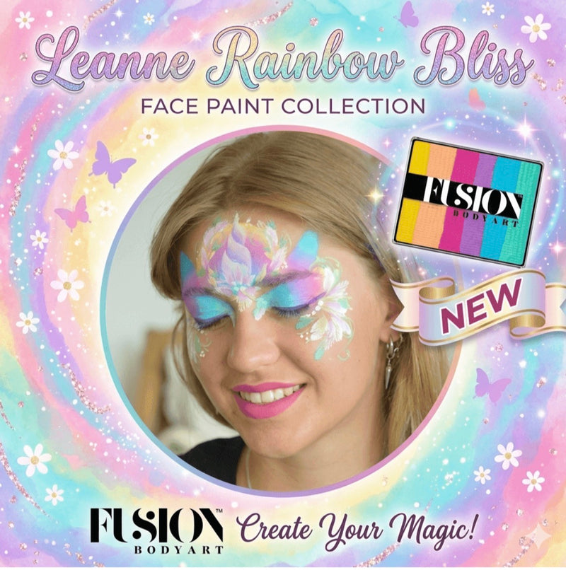 Leanne’s Rainbow Bliss Fusion Rainbow Cake