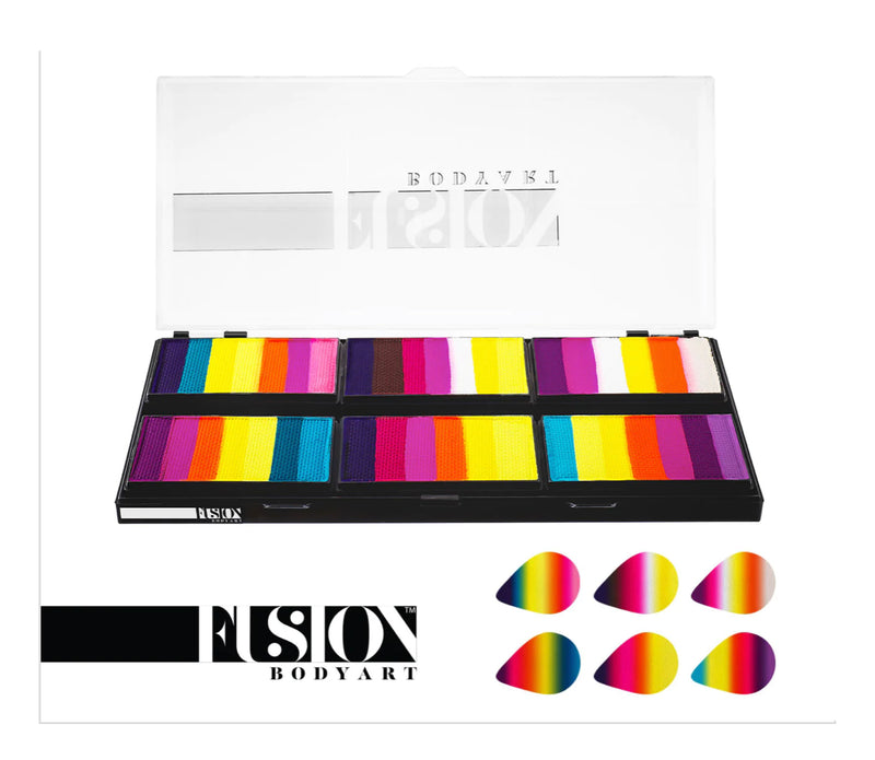 Leanne's Vivid Rainbow Petal Palette - Non Neon