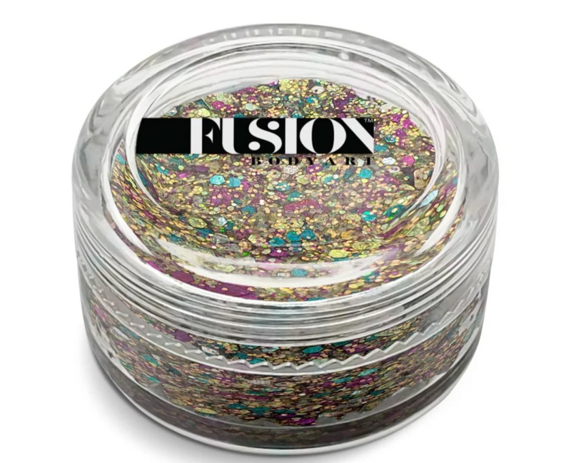 Fusion Glitter Cream - Mardi Gras 10mL