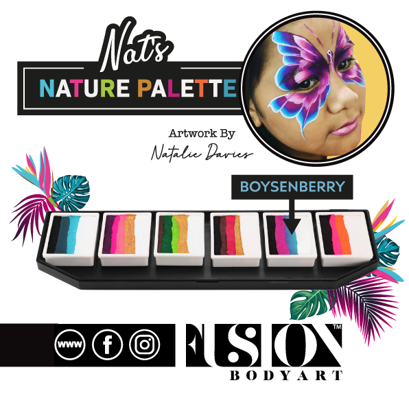 Natalee Davies Nature Palette Fusion Body Art