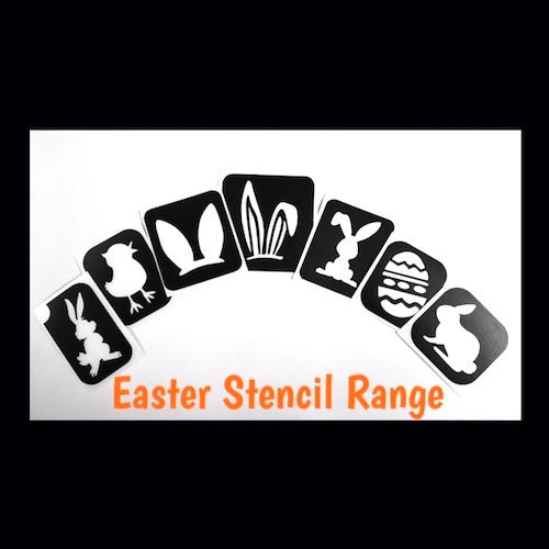 TAG Bunny Ears 2 Glitter Tattoo Stencil