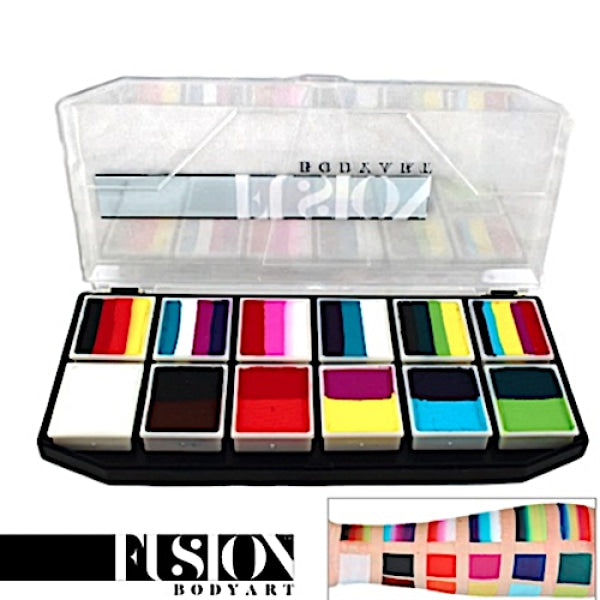 Fusion Body Art Spectrum Palette - Carnival Spectrum Palette