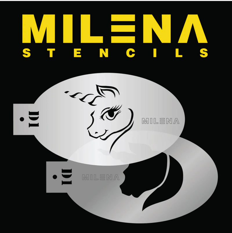 Milena Unicorn Stencil