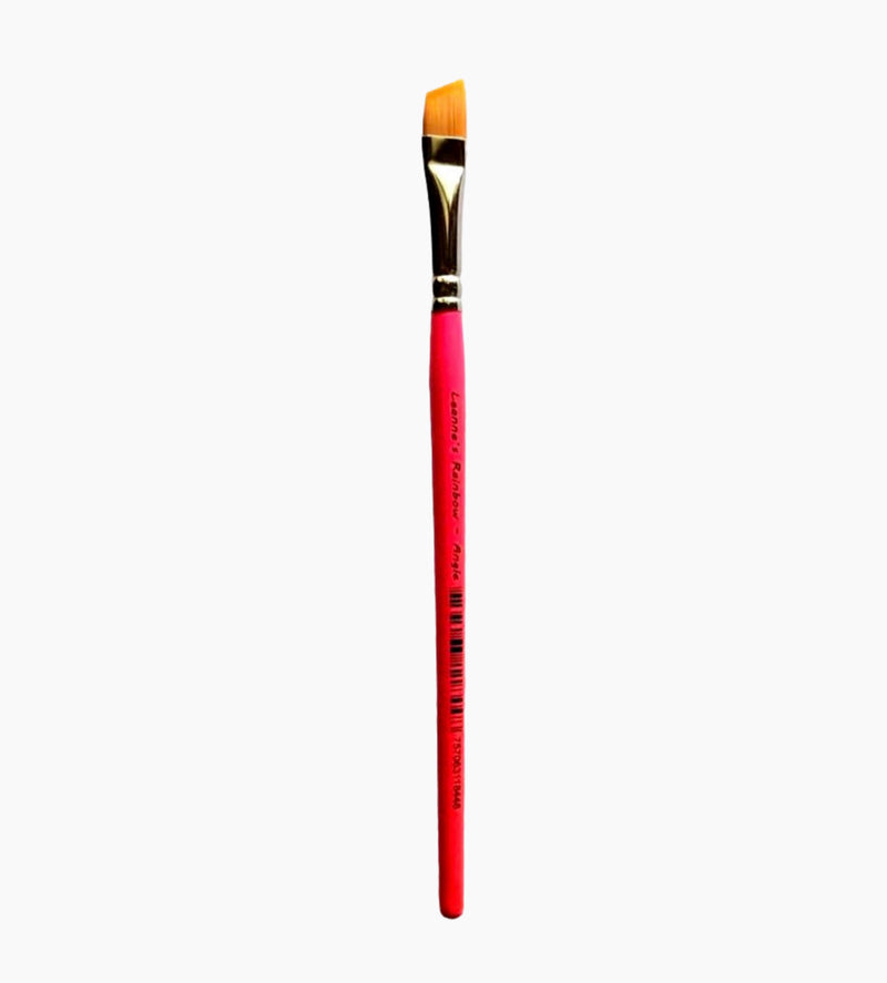 Face Painting Brush | Leanne's Rainbow - 3/8 inch Angle