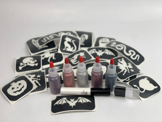 TAG Halloween Glitter Tattoo Kit