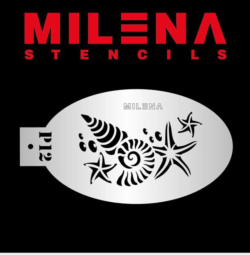 Milena Sea Shell Stencil