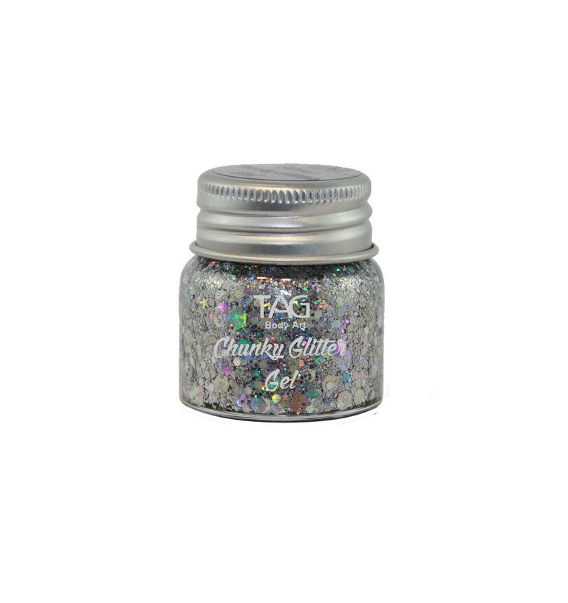 TAG Chunky Glitter Gel 20gm - 9 Colours