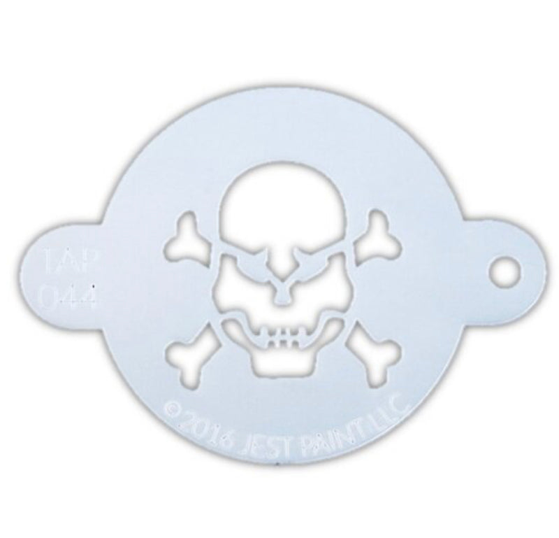 Tap Stencil Skull