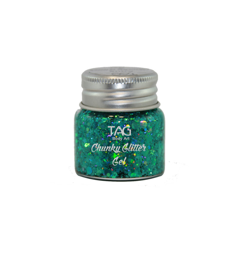 TAG Chunky Glitter Gel 20gm - 9 Colours