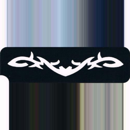 TAG Armband Tribal V Glitter Tattoo Stencil