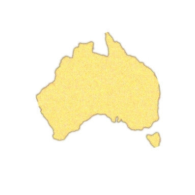 TAG Australia Map Glitter Tattoo Stencil