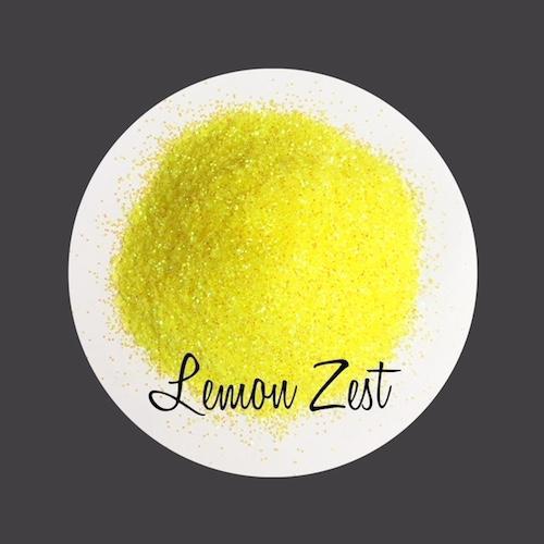 TAG Cosmetic Grade Puff Glitter Crystal Lemon Zest