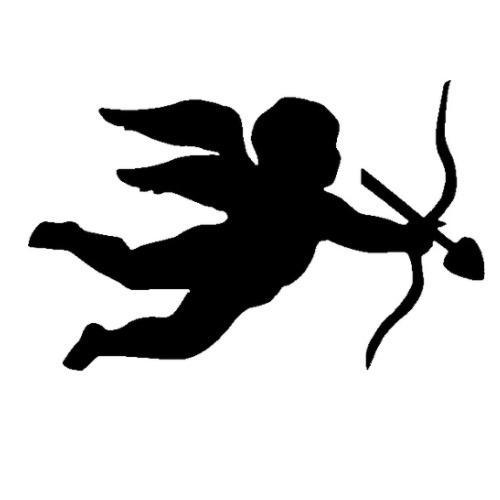 TAG Cupid Glitter Tattoo Stencil