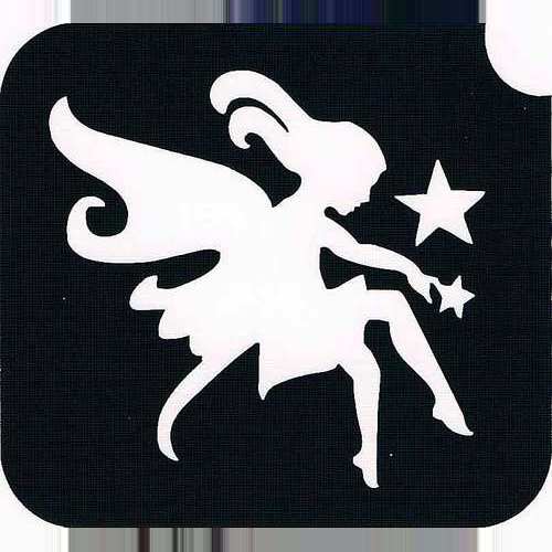 TAG Fairy Star Glitter Tattoo Stencil