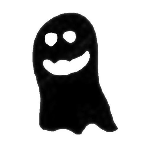 TAG Ghost Glitter Tattoo Stencil