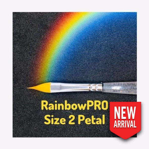 Rainbowpro Size 2 Petal Brush