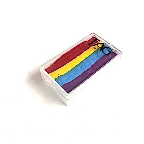 TAG One Stroke Four Colour Rainbow Face & Body Paint