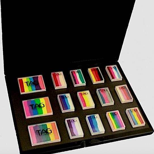 TAG One Stroke & Split Cake Combo Palette – Face Paint For Every Body