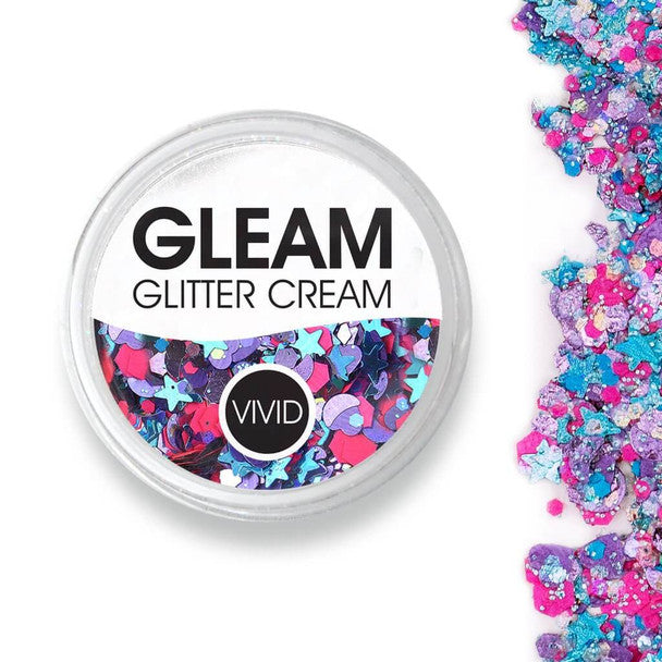 Gleam Vivid Glitter Blazing Unicorn