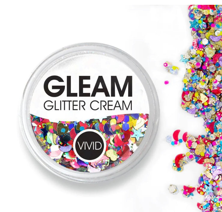 Vivid Gleam Glitter Cream - Festivity 7.5gm