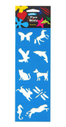 Derivan Stencil Range - Choose from BOY, GIRL, AUSSIE & ANIMALS