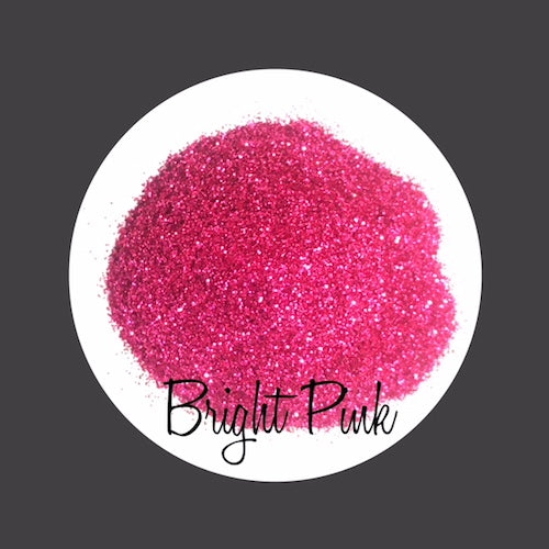 TAG Cosmetic Grade Puff Glitter Bright Pink