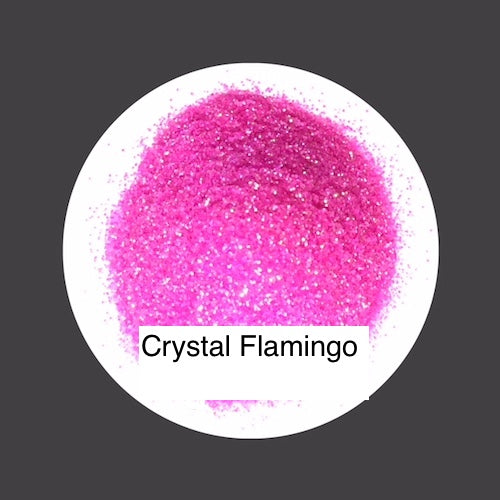 TAG Cosmetic Grade Puff Glitter - Crystal Flamingo - 15ml