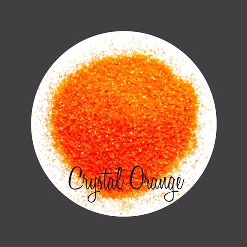 TAG Cosmetic Grade Puff Glitter Crystal Orange