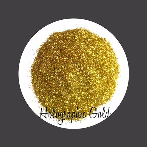 TAG Cosmetic Grade Puff Glitter Holographic Gold
