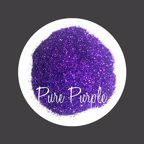 TAG Cosmetic Grade Puff Glitter Pure Purple