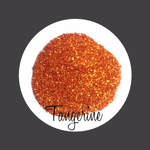 TAG Cosmetic Grade Puff Glitter Tangerine