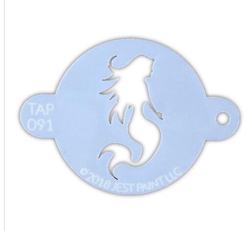 Tap Stencil Mermaid