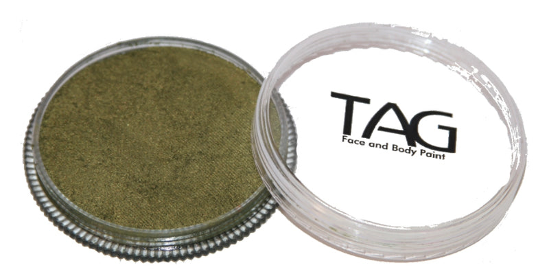Tag Pearl Bronze Green Face & Body Paint - 32gm