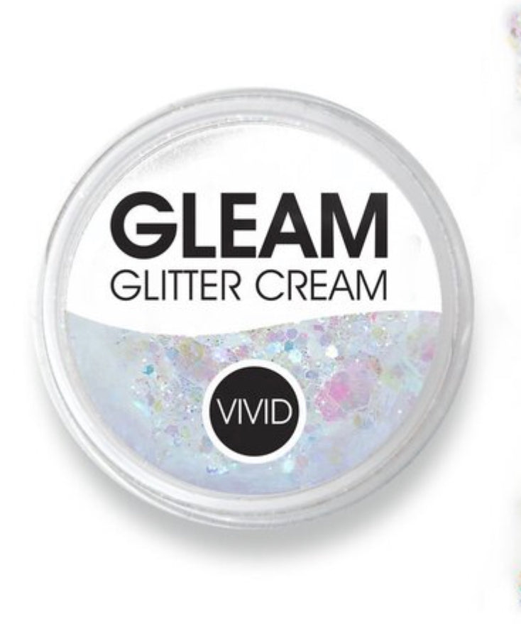 Vivid Gleam Glitter Cream - Purity 7.5gm