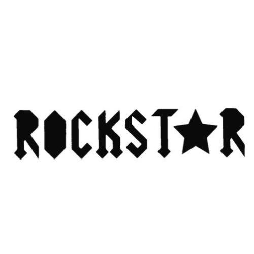 TAG Rockstar Glitter Tattoo Stencil