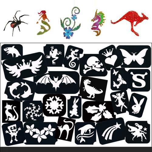 TAG Self Adhesive Tattoo Stencil Packs - Assorted (all themes)