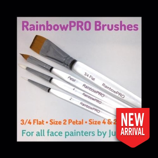 Rainbowpro 3/4 Inch Flat Brush