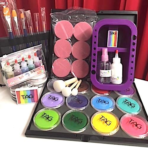 TAG Face Paint and Glitter Tattoo Kit